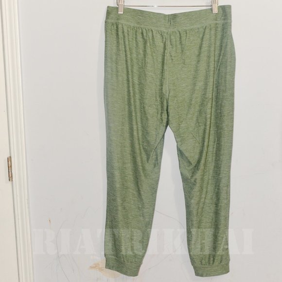 Skechers Ladies' Brushed Jogger GREEN - Picture 6 of 7